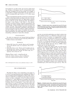 term equals 0 or, in other words, age-at-survey