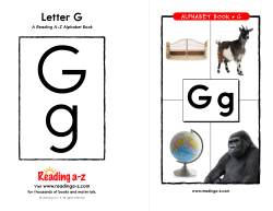 Letter G