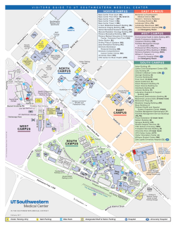Campus Map - UT Southwestern, Dallas, Texas