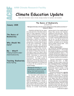 Climate Education Update: Special Issue on
