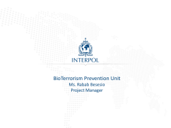 Session 2 Food defence R. Besesio