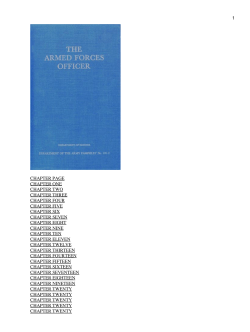 The Armed Forces Officer