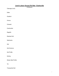 Printable Copy of the Field Study Guide