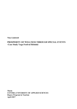 PROSPERITY OF WELLNESS THROUGH SPECIAL