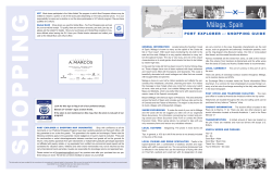 pORT EXpLORER and SHOppING GUIdE