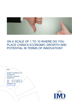 on a scale of 1 to 10 where do you place china`s economic