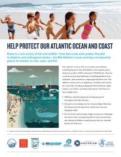 help protect our atlantic ocean and coast
