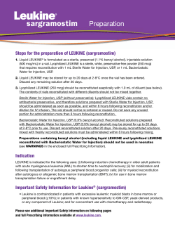 Product Preparation Guide