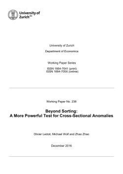 Beyond Sorting: A More Powerful Test for Cross