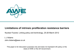 Limitations of intrinsic proliferation resistance barriers