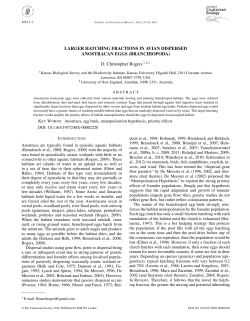 LARGER HATCHING FRACTIONS IN AVIAN
