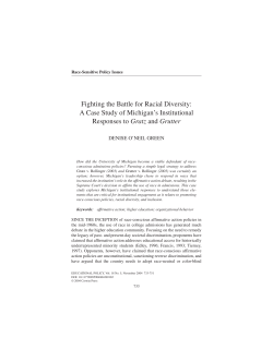 Fighting the Battle for Racial Diversity