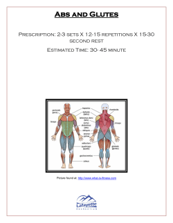 Abs and Glutes - City of Lafayette