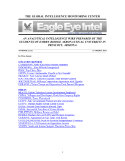 the global intelligence monitoring center