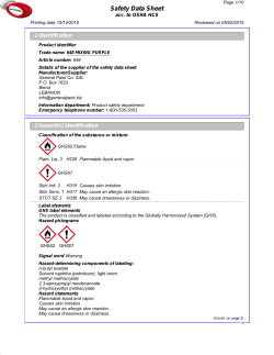 GS 648 Toner MIXING PURPLE SDS