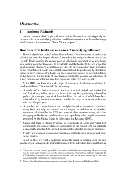 Discussion - Reserve Bank of Australia
