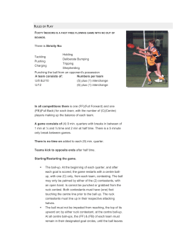 There is Strictly No: Tackling Pushing Charging Holding Deliberate