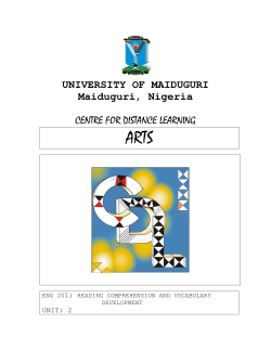 eng 201 &ndash; reading comprehension and vocabulary development