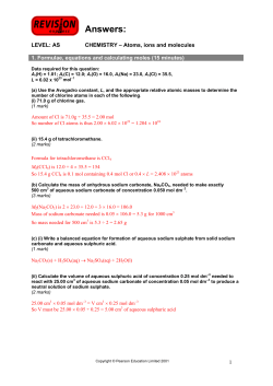 Answers - Pearson Education