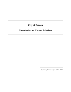 City of Beacon Commission on Human Relations