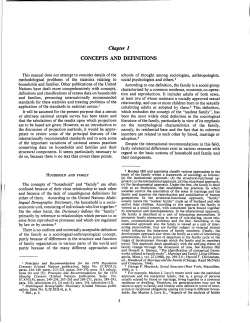 Manual VII - Methods of Projecting Households and Families