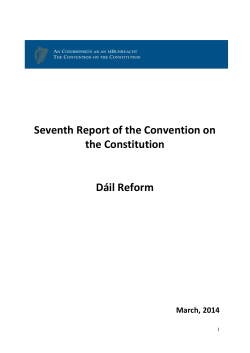 - Constitutional Convention