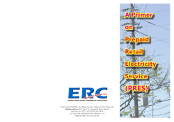 PRES - Energy Regulatory Commission