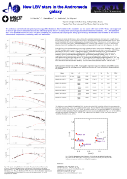 New LBV stars in the Andromeda galaxy