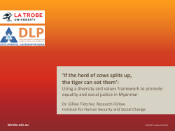 If the herd of cows splits up, the tiger can eat them