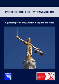 prosecutions for hiv transmission