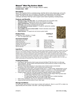 Mazuri® Mini Pig Active Adult