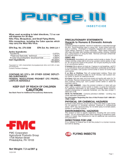 Purge III Insecticide 10-29-10R Commercial