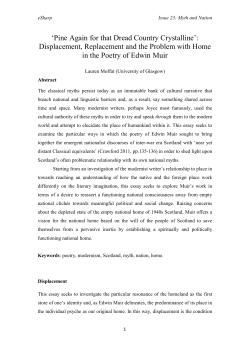 eSharp23 - University of Glasgow