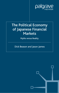 The Political Economy of Japanese Financial Markets: Myths versus