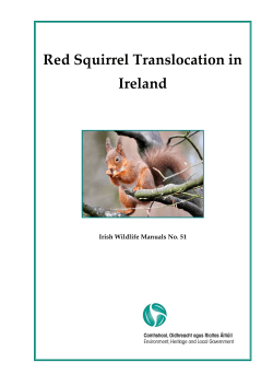 Irish Wildlife Manual No: 51
