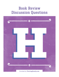 Discussion Questions H