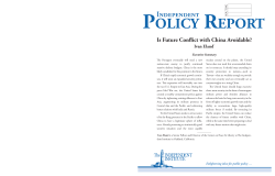 Is Future Conflict with China Avoidable?