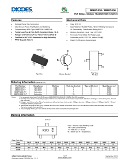 mmbta55 / mmbta56 - Diodes Incorporated
