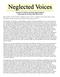 Joseph H. Rainey - NYU School of Law