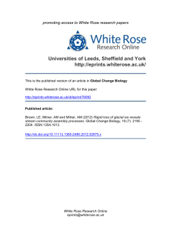 - White Rose Research Online