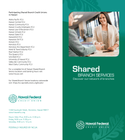 Shared - Hawaii Federal Credit Union