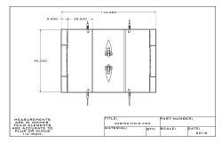 TITLE: PART NUMBER: MATERIAL: QTY: SCALE: DATE: 2016