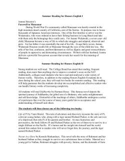 Eng I will be The Secret Life of Bees