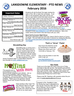 PTO Newsletter