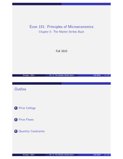 Econ 101: Principles of Microeconomics