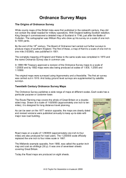 Ordnance Survey Maps - Assendon e