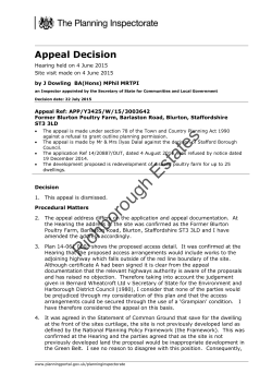 Former Blurton Poultry Farm