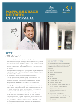 MARINE BIOLOGIST - Study In Australia