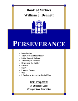 Unit 7: Perseverance