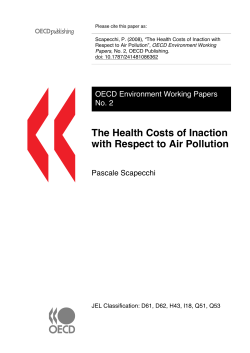 The Health Costs of Inaction with Respect to Air Pollution